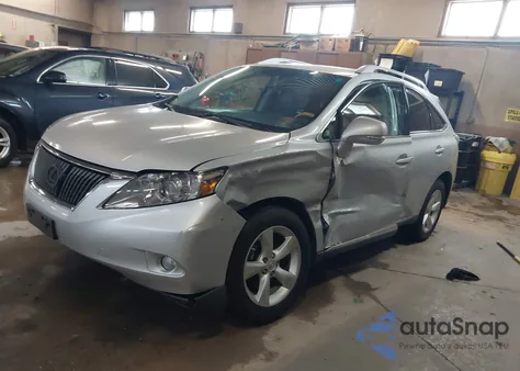 2010 Lexus Rx 350 z USA, uszkodzony, nr VIN 2T2BK1BA3AC052997